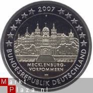 Duitsland - 2 euromunt Mecklenburg Vorpommern UNC 2007 - 1