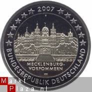 Duitsland - 2 euromunt Mecklenburg Vorpommern UNC 2007