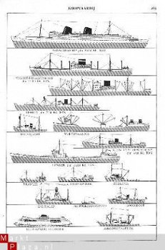 tekening koopvaardijschepen - 1