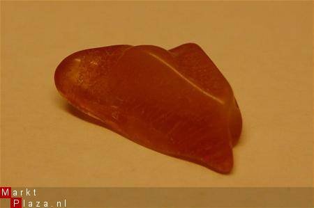 #53 Barnsteen Trommelsteen Amber tumbled stone - 1