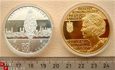 Twee penningen 150 jaar Limburg 1989