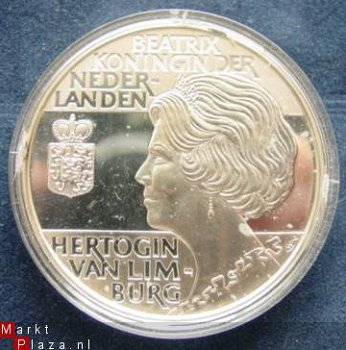 Twee penningen 150 jaar Limburg 1989 - 1