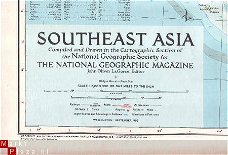 landkaart NG Southeast Asia