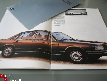 00446 Brochure Audi 100. Audi 100 Avant 1/80 - 1