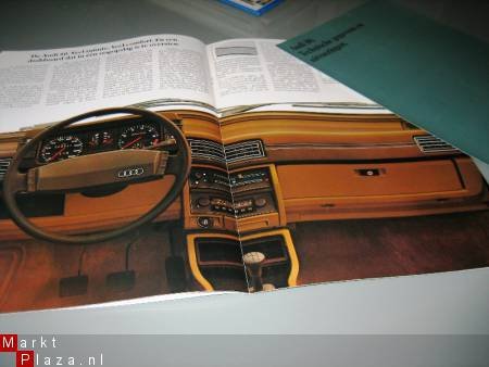 00447 Nederlandstalige brochure Audi 80 1/80 - 1