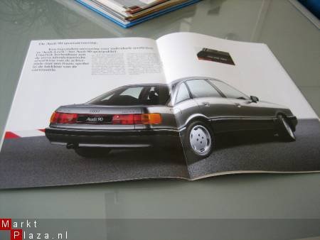 00454 Nederlandstalige brochure Audi 90 6/90 - 1