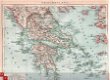 landkaartje Griekenland uit 1909 - 1 - Thumbnail