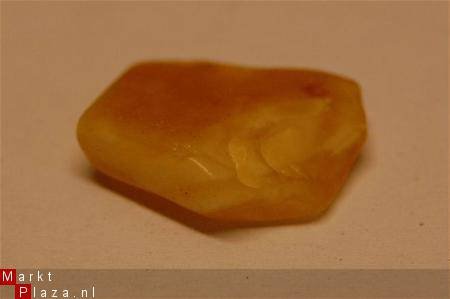 #58 Barnsteen Trommelsteen Amber tumbled stone - 1