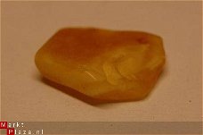 #58 Barnsteen Trommelsteen Amber tumbled stone