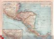 landkaartje Midden Amerika uit 1910 - 1 - Thumbnail