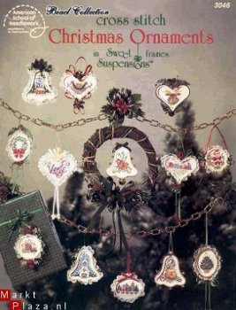 borduurpatroon christmas ornaments (KO) - 1