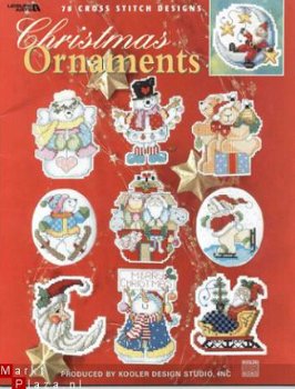 borduurpatroon christmas ornaments (KO) - 1