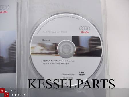 audi dvd 2008 MMI europa orgineel A6 A8 Q7 - 1