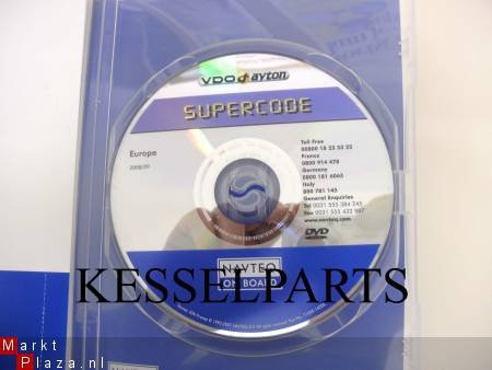 vdo europa dvd supercode vdo pc5500 pc5700 pc 5500 5700 - 1