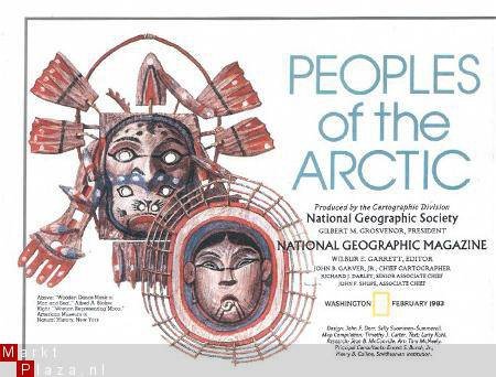 landkaart NG The Arctic and its People - 1