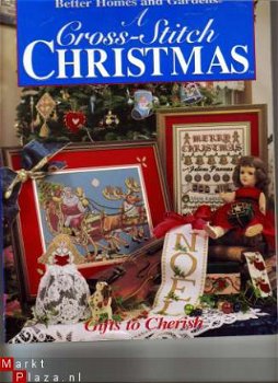 Better Homes and Gardens Cross Stitch Christmas boek - 1
