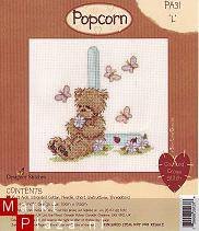 borduurpatroon popcorn alfabet (PC) - 1