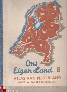 Ons eigen land B, atlas van Nederland