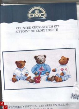 DMC- Origineel pakket Sweatered Teddies nr. XC0672 - 1